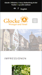 Mobile Screenshot of glocke-rothenburg.de